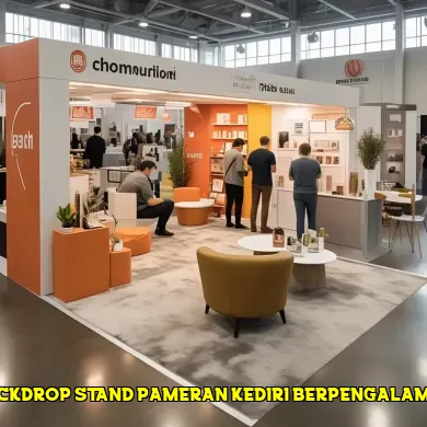 backdrop stand pameran kediri berpengalaman